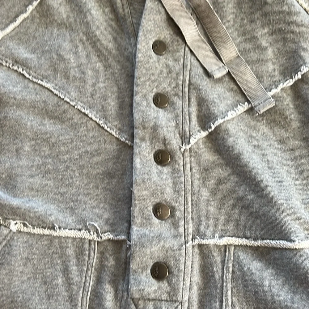 Free People Movement Size S Current Mood Onesie Grey - Picture 6 of 9